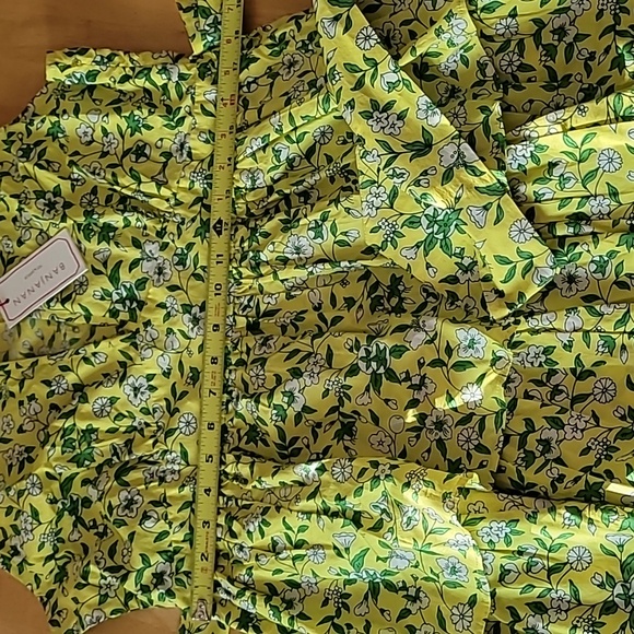 Banjanan Eliza Dress Audrey Sprig Aurora Cotton Poplin Midi - Picture 10 of 10